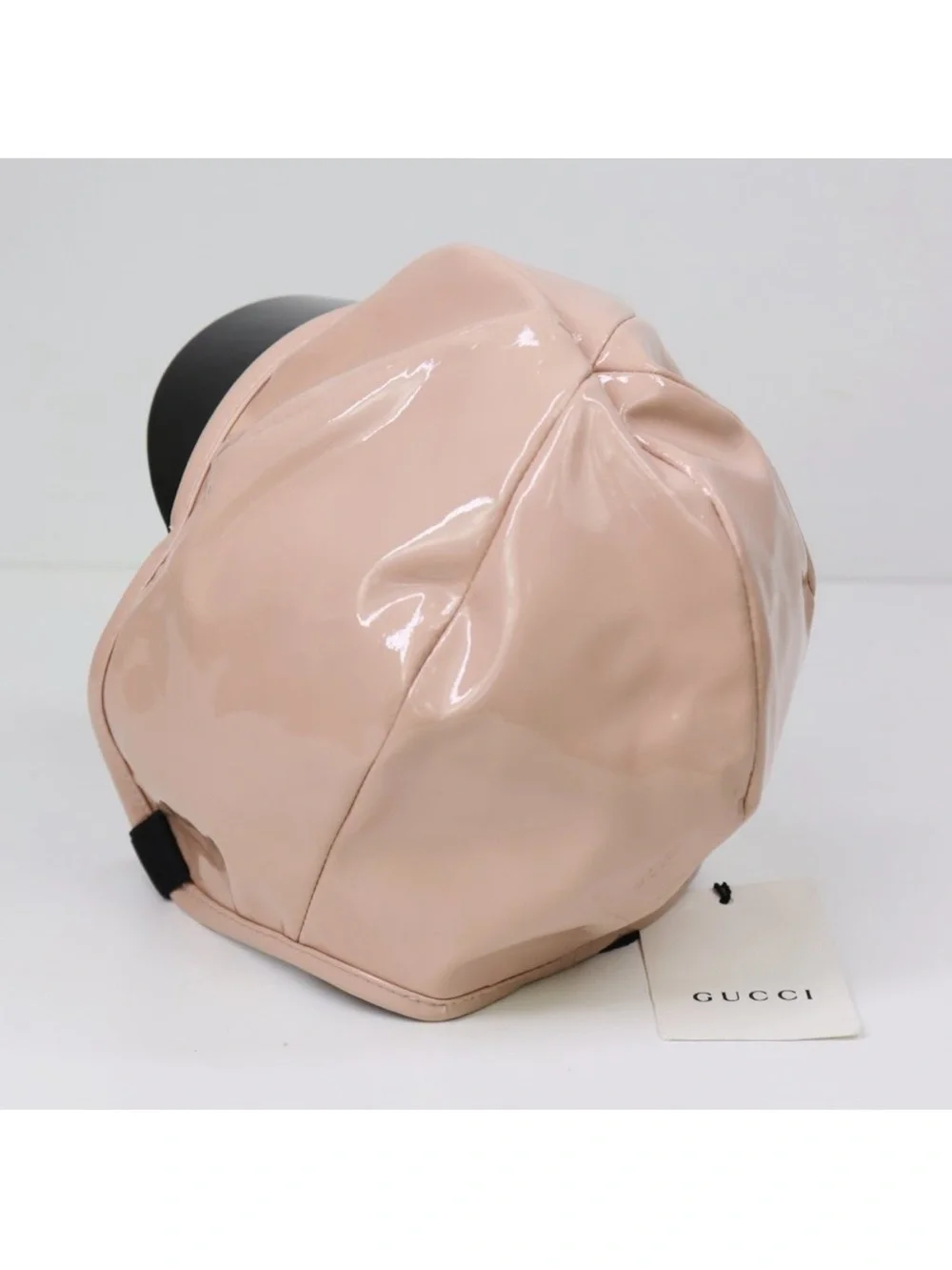 Gucci kids Patent Leather brim Cap / kids hat in size L